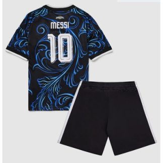 Køb  Argentina Lionel Messi #10 Udebanetrøje sæt til børn VM 2026