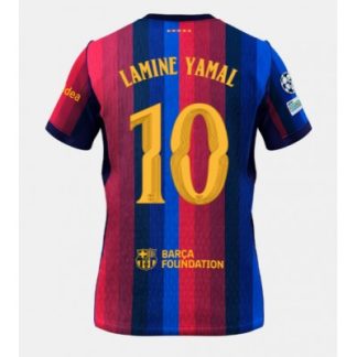 Køb  Barcelona Lamine Yamal #10 Hjemmebanetrøje 2026-27 herre fodbold trøje kortærmet