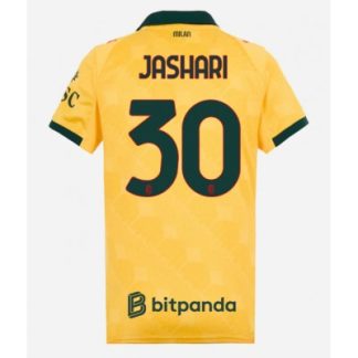 Køb  AC Milan Ardon Jashari #30 Tredjetrøje Dame Fodboldtrøjer 2025-26 Kortærmet