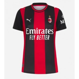 Køb  AC Milan Hjemmebanetrøje Dame Fodboldtrøjer 2026-27 Kortærmet
