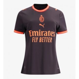 Køb  AC Milan Tredjetrøje Dame Fodboldtrøjer 2026-27 Kortærmet