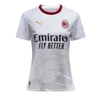 Køb  AC Milan Udebanetrøje Dame Fodboldtrøjer 2026-27 hvid