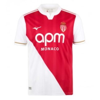 Køb  AS Monaco Hjemmebanetrøje 2025-26 herre fodbold trøje