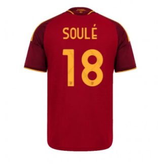 Køb  AS Roma Matias Soule #18 Hjemmebanetrøje 2026-27 Fodboldtrøje til Mænd