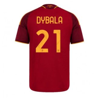 Køb  AS Roma Paulo Dybala #21 Hjemmebanetrøje 2026-27 Fodboldtrøje til Mænd