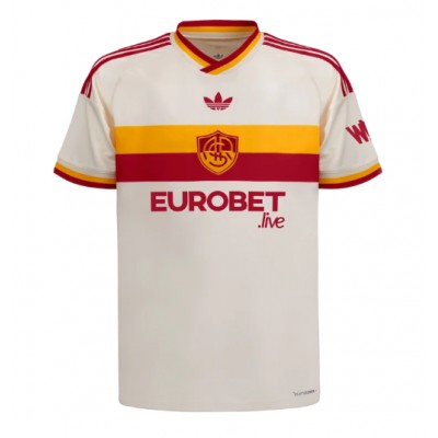 Køb AS Roma Udebanetrøje 2026-27 Herre hvid Kortærmet Fodboldtrøje på nettet Køb AS Roma Udebanetrøje 2026-27 Herre hvid Kortærmet Fodboldtrøje