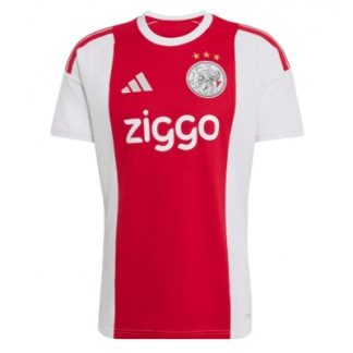 Køb  Ajax Hjemmebanetrøje 2026-27 rød hvid Trøje til Herre