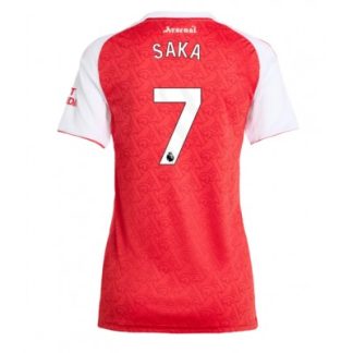 Køb  Arsenal Bukayo Saka #7 Hjemmebanetrøje Dame Fodboldtrøjer 2025-26 Kortærmet