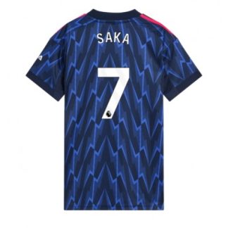 Køb  Arsenal Bukayo Saka #7 Udebanetrøje Dame Fodboldtrøjer 2025-26 Kortærmet