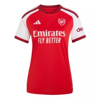 Køb  Arsenal Hjemmebanetrøje Dame Fodboldtrøjer 2026-27 rød Kortærmet