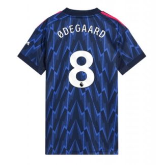 Køb  Arsenal Martin Odegaard #8 Udebanetrøje Dame Fodboldtrøjer 2025-26 Kortærmet