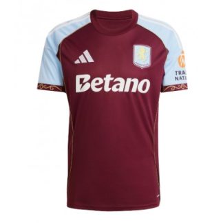 Køb Aston Villa Hjemmebanetrøje herre fodboldtrøjer 2025-26 Kortærmet på nettet Køb Aston Villa Hjemmebanetrøje herre fodboldtrøjer 2025-26 Kortærmet