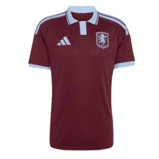 Køb Aston Villa Hjemmebanetrøje herre fodboldtrøjer 2026-27 rød på nettet Køb Aston Villa Hjemmebanetrøje herre fodboldtrøjer 2026-27 rød