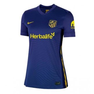 Køb  Atletico Madrid Udebanetrøje Dame Fodboldtrøjer 2025-26 Kortærmet