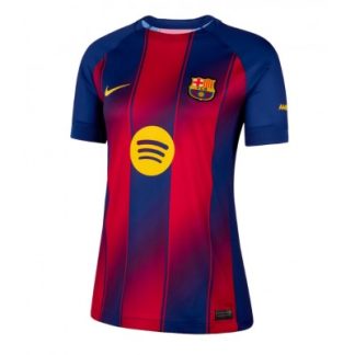 Køb  Barcelona Hjemmebanetrøje Dame Fodboldtrøjer 2025-26 Kortærmet