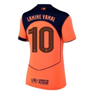 Køb  Barcelona Lamine Yamal #10 Tredjetrøje Dame Fodboldtrøjer 2025-26 Kortærmet