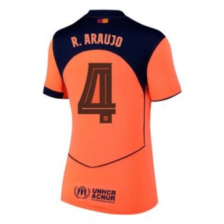 Køb  Barcelona Ronald Araujo #4 Tredjetrøje Dame Fodboldtrøjer 2025-26 Kortærmet
