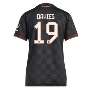 Køb  Bayern Munich Alphonso Davies #19 Tredjetrøje Dame Fodboldtrøjer 2025-26 Kortærmet