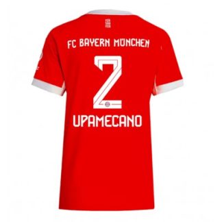 Køb  Bayern Munich Rød Fodboldtrøje Dame 2026/27 Hjemmebanetrøje Kortærmet