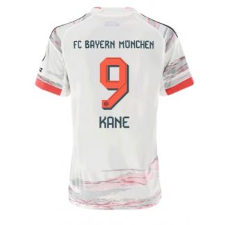 Køb  Bayern Munich Harry Kane #9 Udebanetrøje Dame Fodboldtrøjer 2025-26 Kortærmet