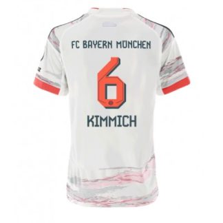 Køb  Bayern Munich Joshua Kimmich #6 Udebanetrøje Dame Fodboldtrøjer 2025-26 Kortærmet