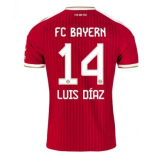 Køb Bayern Munich Luis Diaz #14 Hjemmebanetrøje 2026-27 Fodboldtrøjer til Herrer på nettet Køb Bayern Munich Luis Diaz #14 Hjemmebanetrøje 2026-27 Fodboldtrøjer til Herrer