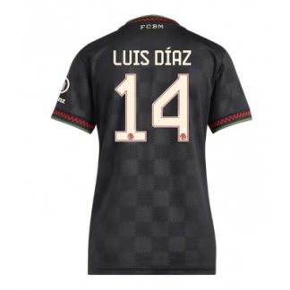 Køb  Bayern Munich Luis Diaz #14 Tredjetrøje Dame Fodboldtrøjer 2025-26 Kortærmet