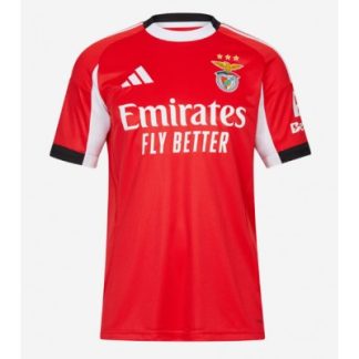 Køb Benfica Hjemmebanetrøje herre 2025-26 rød Fodboldtrøje på nettet Køb Benfica Hjemmebanetrøje herre 2025-26 rød Fodboldtrøje