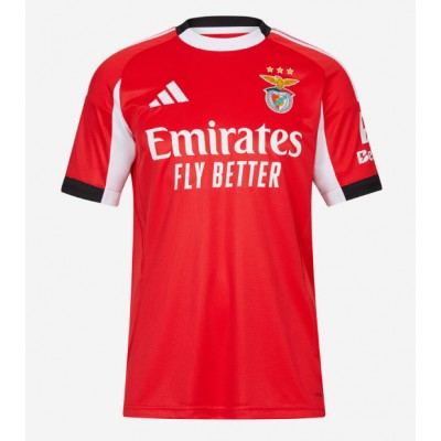 Køb Benfica Hjemmebanetrøje herre 2025-26 rød Fodboldtrøje på nettet Køb Benfica Hjemmebanetrøje herre 2025-26 rød Fodboldtrøje