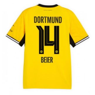 Køb  Borussia Dortmund Maximilian Beier #14 Hjemmebanetrøje 2026-27 herre fodboldtrøje