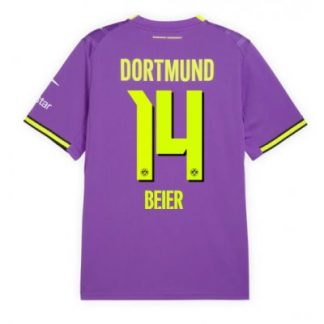 Køb  Borussia Dortmund Maximilian Beier #14 Tredjetrøje 2026-27 herre fodboldtrøje