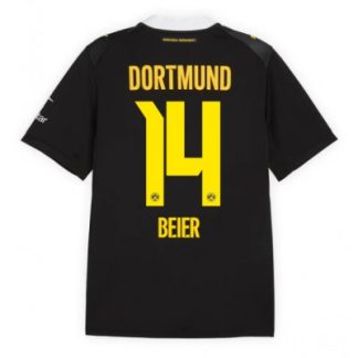 Køb  Borussia Dortmund Maximilian Beier #14 Udebanetrøje 2026-27 herre fodboldtrøje
