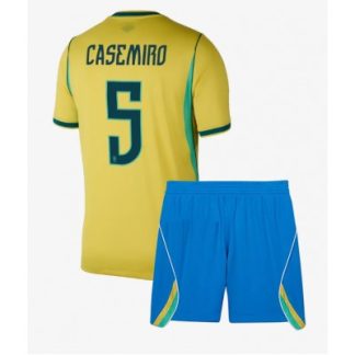 Køb  Brasilien Neymar Jr #10 Udebanetrøje sæt til børn VM 2026 2