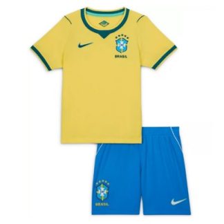 Køb  Brasilien Udebanetrøje sæt til børn VM 2026