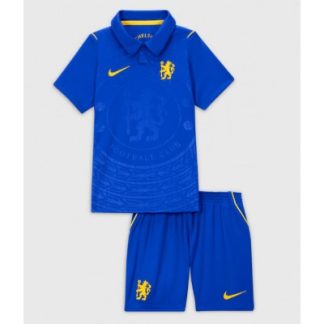 Køb  Chelsea Udebanetrøje sæt til børn 2026-27 sort trøje og shorts