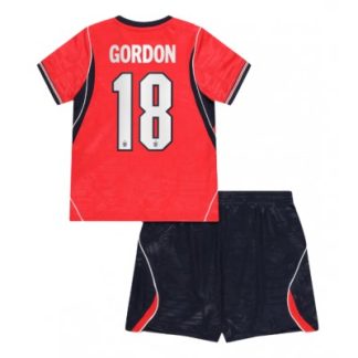 Køb  England Anthony Gordon #18 hjemmebanetrøje sæt til børn VM 2026 2