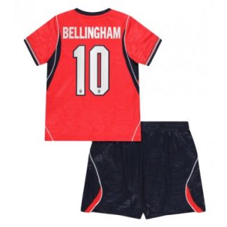 Køb  England Jude Bellingham #10 Udebanetrøje sæt til børn VM 2026 3