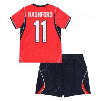 Køb  England Marcus Rashford #11 hjemmebanetrøje sæt til børn VM 2026 2