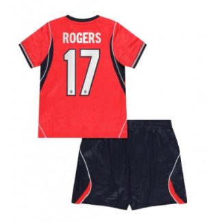 Køb  England Morgan Rogers #17 hjemmebanetrøje sæt til børn VM 2026 2