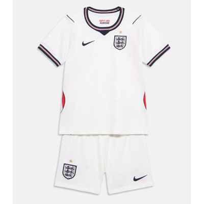 Køb England hjemmebanetrøje sæt til børn VM 2026 hvid fodboldtrøjer på nettet Køb England hjemmebanetrøje sæt til børn VM 2026 hvid fodboldtrøjer