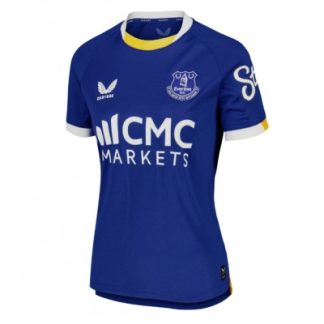 Køb  Everton Udebanetrøje Dame Fodboldtrøjer 2026-27 hvid Kortærmet
