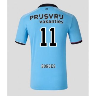 Køb  Feyenoord Goncalo Borges #11 Udebanetrøje herre 2026-27 Fri fragt