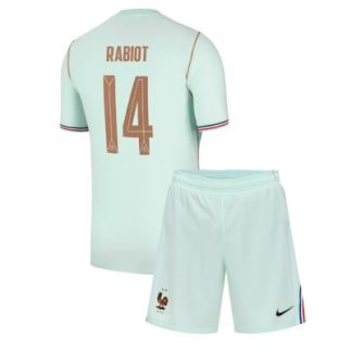 Køb  Frankrig Adrien Rabiot #14 hjemmebanetrøje sæt til børn VM 2026 2