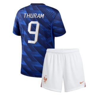 Køb  Frankrig Aurelien Tchouameni #8 Udebanetrøje sæt til børn VM 2026 2