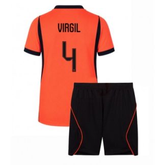 Køb  Holland Donyell Malen #18 Udebanetrøje sæt til børn VM 2026 2