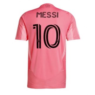 Køb  Inter Miami Lionel Messi #10 Hjemmebanetrøje herre 2025-26 Kortærmet Fodboldtrøje