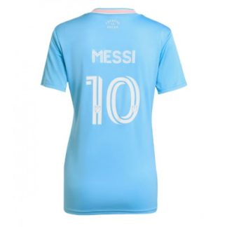 Køb  Inter Miami Lionel Messi #10 Tredjetrøje Fodboldtrøjer til kvinder 2025-26 Kortærmet