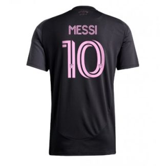 Køb  Inter Miami Lionel Messi #10 Udebanetrøje herre 2025-26 Kortærmet Fodboldtrøje