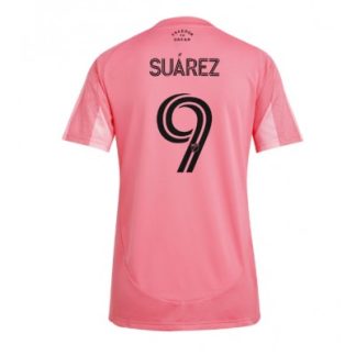 Køb  Inter Miami Luis Suarez #9 Hjemmebanetrøje Fodboldtrøjer til kvinder 2025-26 Kortærmet