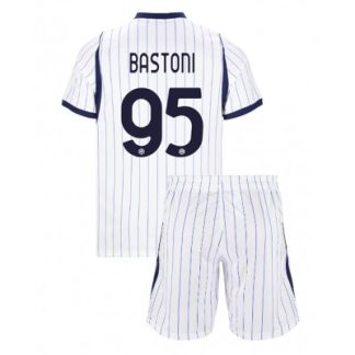 Køb  Inter Milan Alessandro Bastoni #95 hjemmebanetrøje sæt til børn 2026-27 2
